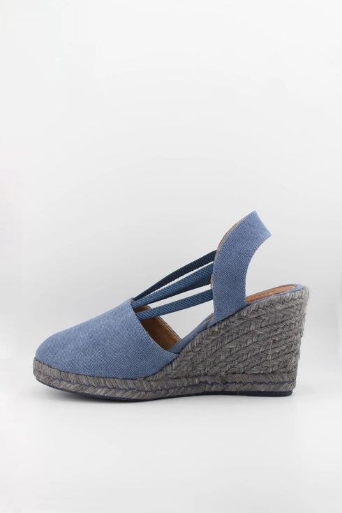 Paseart Espadrille Slingback Wedge Sandals